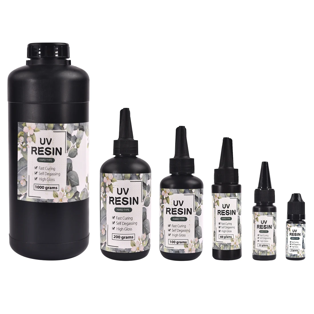 UV Resin Glue 10/15/25/60/100/200g Ultraviolet Curing Solar Cure