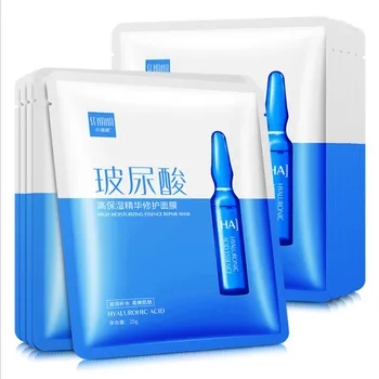 

25G Hyaluronic Acid Face Sheet Mask Collagen Whitening Korean Beauty Facial Moisturizing Skin Care Mascara Masker Maske Facemask