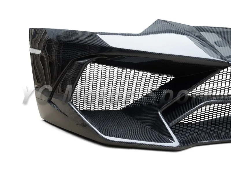 2011-2014 Lamborghini Aventador LP700 LP720 BKSS-750 Style Front Bumper CF (2)