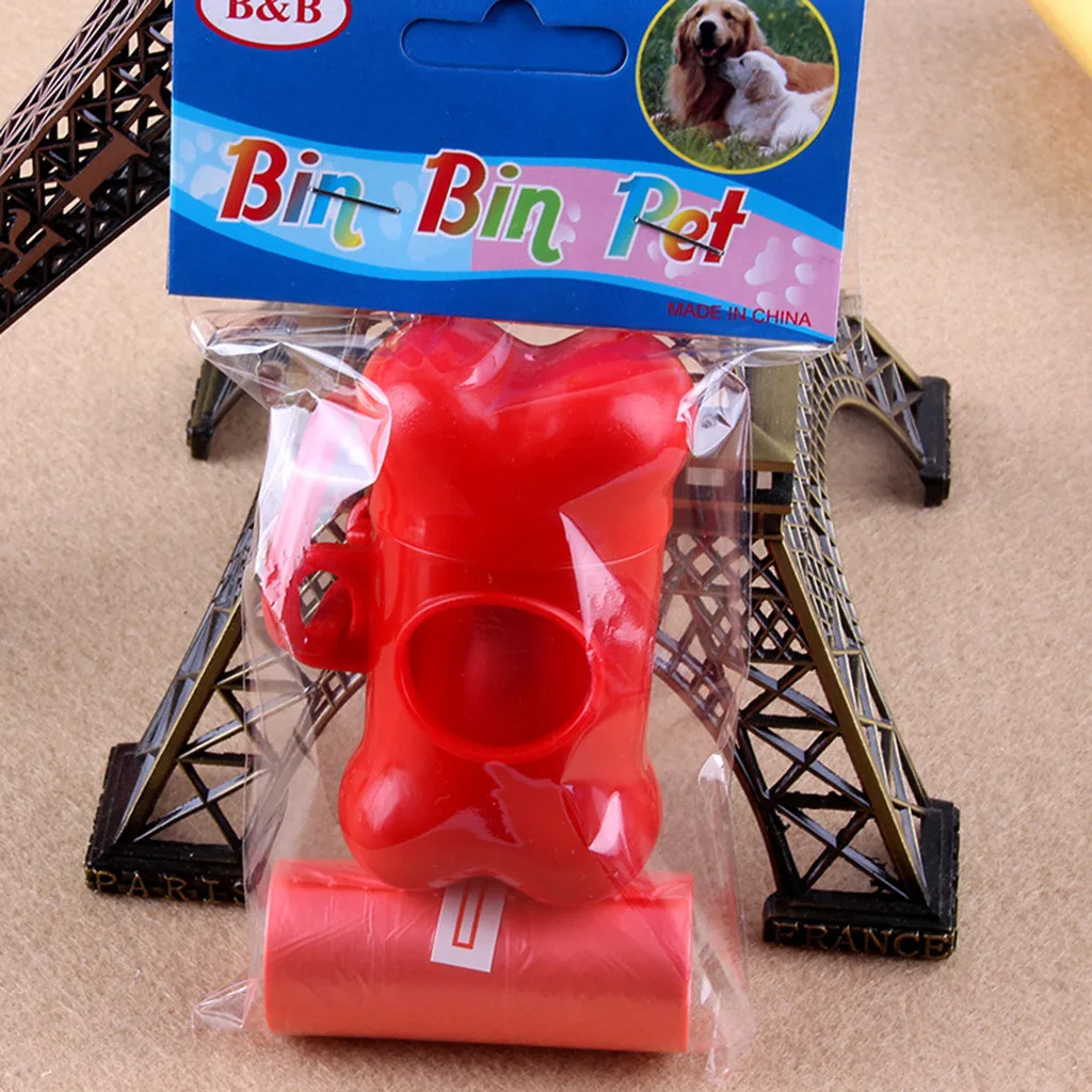 

Pet Dog Cat Newest Mini Container Pet Excrement Bag Plus Bag#2