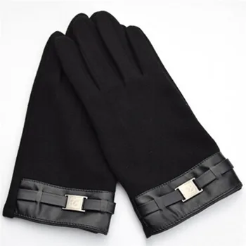 

2019 Autumn Winter Men Knitted Gloves Fashion Touched Screen Business Gloves High Quality Thicken Warm Cashmere Gloves Hot Sale
