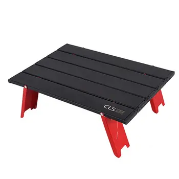 

Mini Folding Table Outdoor Barbecue Camping Tent Household Bed Collapsible Computer Desk aluminum folding table