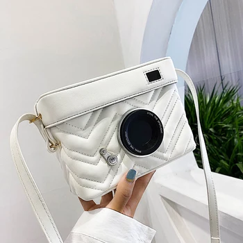 

Unique Bag Fashion Retro Bag Female Bag 2020 New Fashion One Shoulder Messenger Bag Wild Small Square Bag Camera Bag