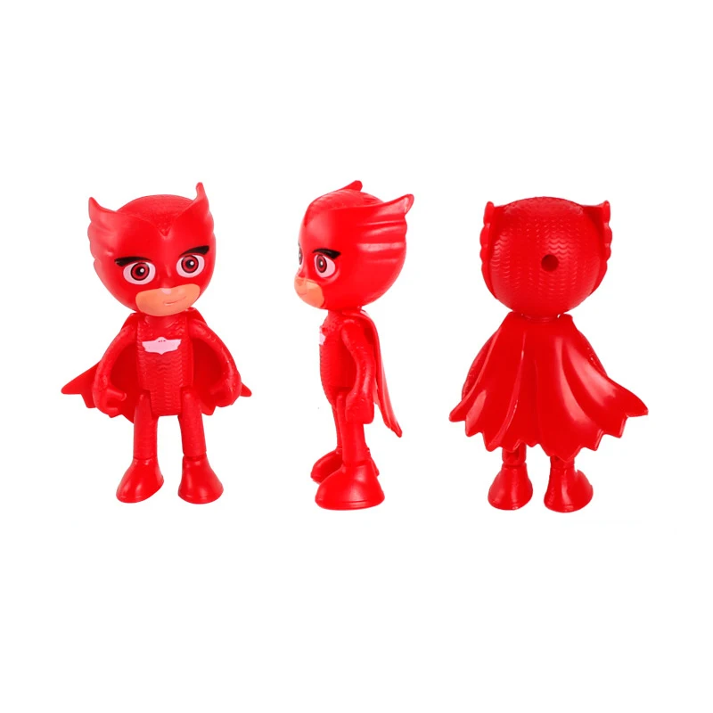 9pcs set Pj Masks cartoon Anime Figures pj 2018 character Catboy Owlette Gekko pj mask toys 1 9pcs set Pj Masks cartoon Anime Figures pj 2018 character Catboy Owlette Gekko pj mask toys 2