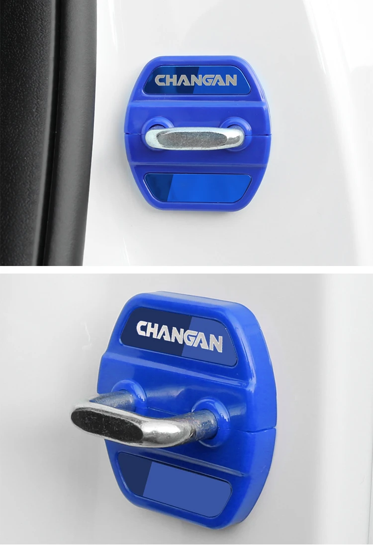 Lsrtw2017 для Changan Cs85 Автомобильный Дверной замок Пряжка планки салонные аксессуары молдинги
