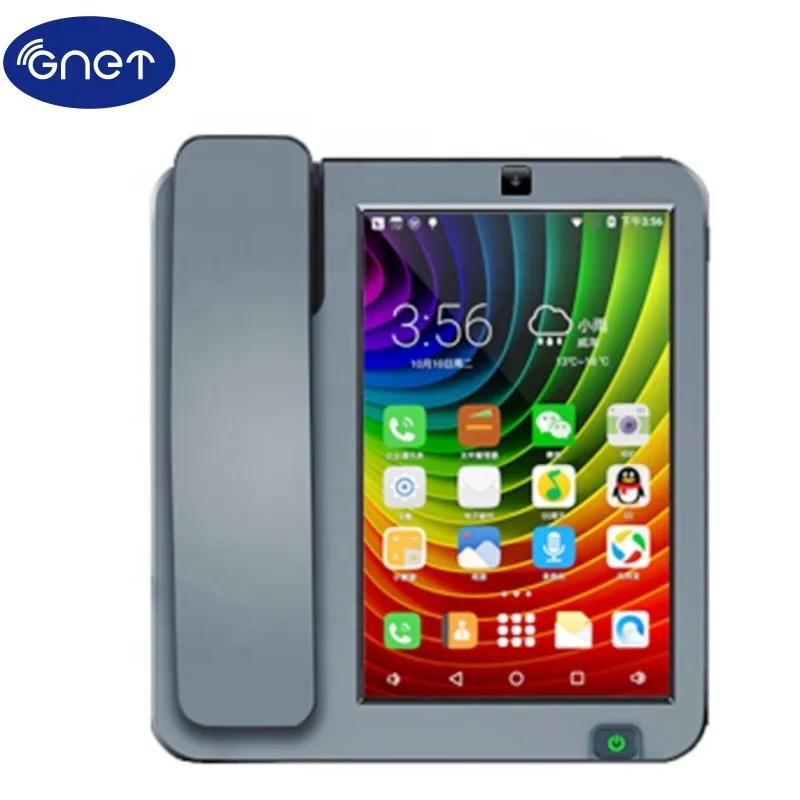 Hot Sale SIM Card GSM WCDMA LTE 4G Fixed Wireless Desktop Phone With Android System