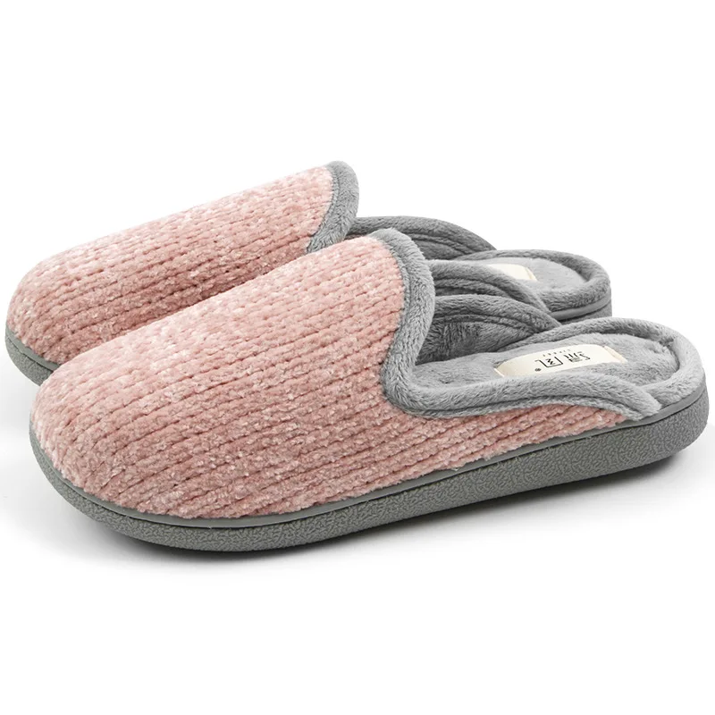 

Winter Cotton Slippers Women's Household Indoor Korean-style Cute Anti-slip Thick Bottomed Warm Pregnant Women Time of Childbirt