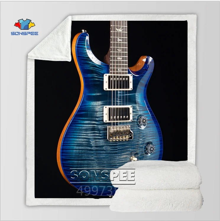SONSPEE guitar brow Harajuku, детское одеяло с 3D принтом для взрослых, покрывало для диванов, постельные принадлежности для путешествий, фирменный магазин-аутлет, удобное K61 - Цвет: 6