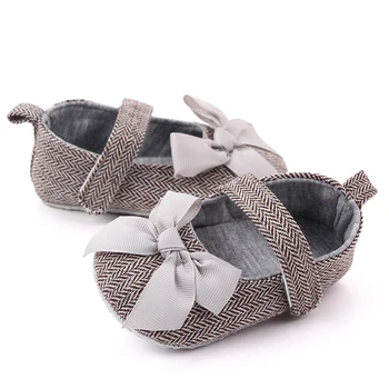

Spring Baby Girls Children Shoes Bowknot Design No-Slip Toddler Shoes Soft Soled Casual Walking Shoes baby Footwear