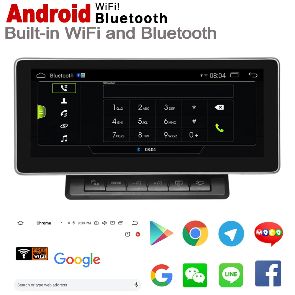 Автомагнитола Android 7 0 мультимедийный DVD плеер с GPS навигацией для Audi Q7 4L 2005 ~ 2010 MMI Wi