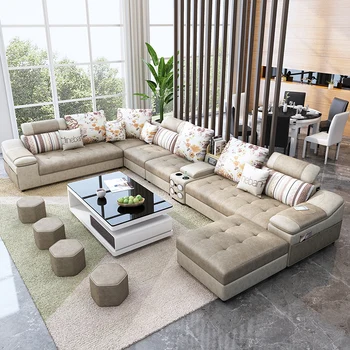 

Guangdong Factory Sale Living Room Sofa Specific Recliner Sofa Set Modern