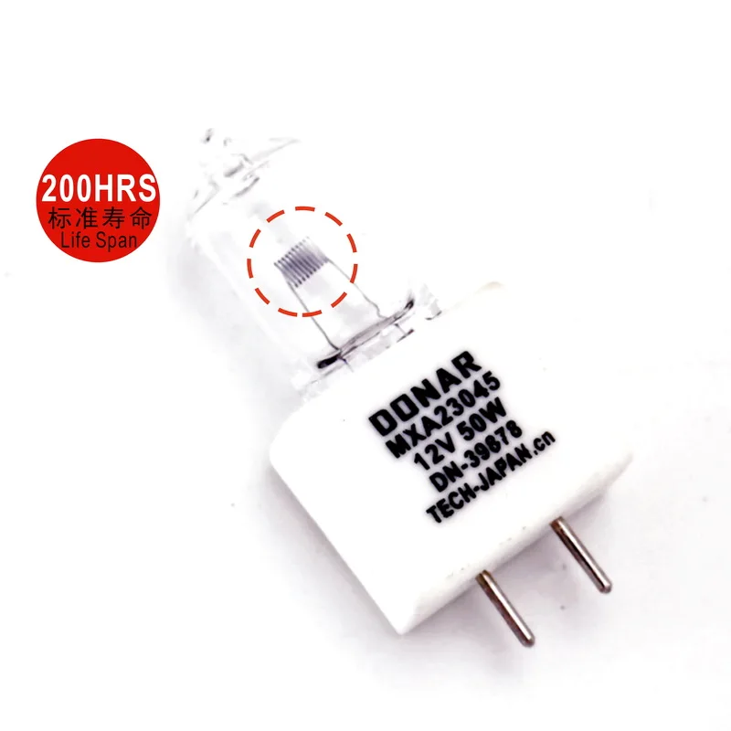 DONAR DN 39878 MXA23045 12V 50W галогенная лампа 12V50W Nikon LV HL50 MM 400/800 LV150 инструмент производитель