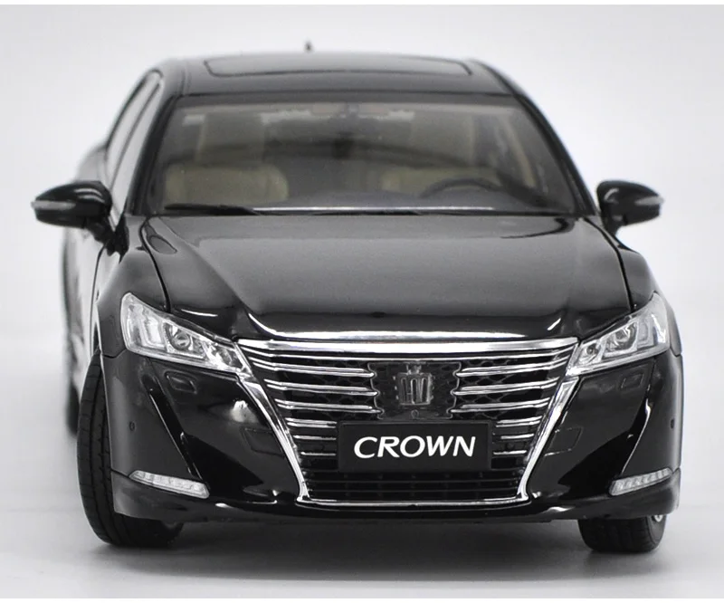 1:18 Высокая тщательная TOYOTA Корона сплава Модель автомобиля статические металлические модельные автомобили с оригинальной коробкой