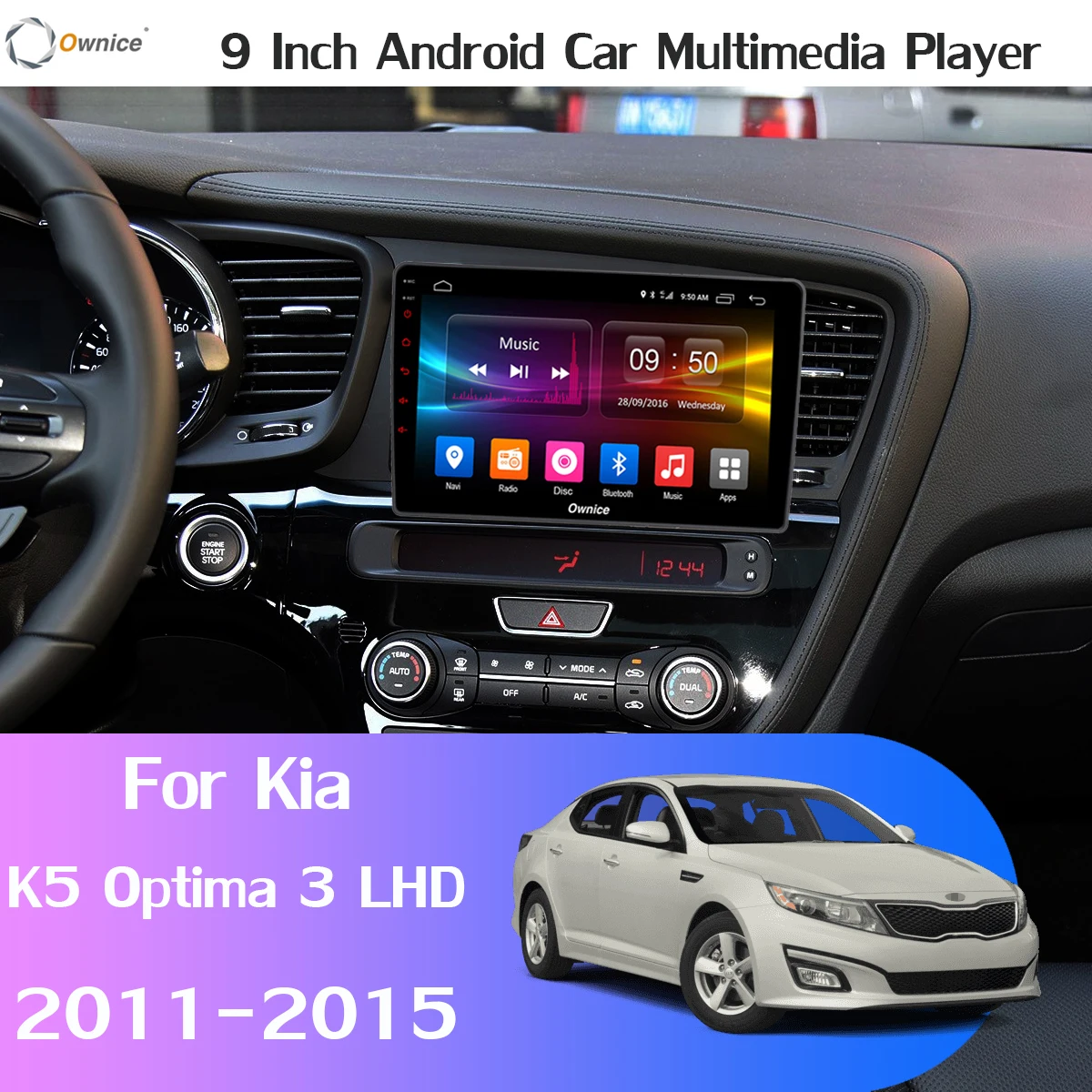 360 ° панорамная камера 4G LTE Android 9 0 + 64G DSP CarPlay Автомобильный GPS радио плеер для Kia K5