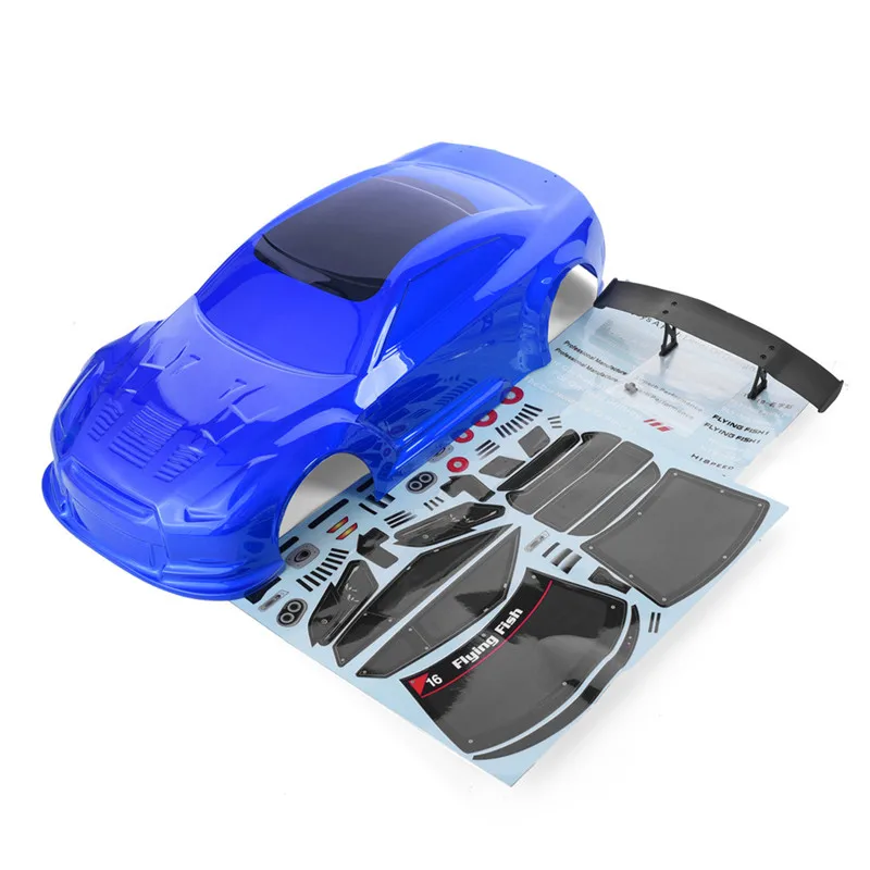 HSP RC Корпус Корпуса для HSP Redcat превышает 1/10 масштаб 4wd гонки на дороге дрейф с наклейками