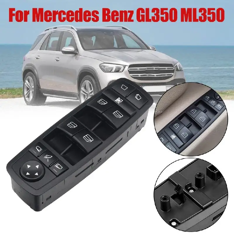 

Driver Side Power Window Switch For Mercedes Benz GL350 ML350 2009 - 2011