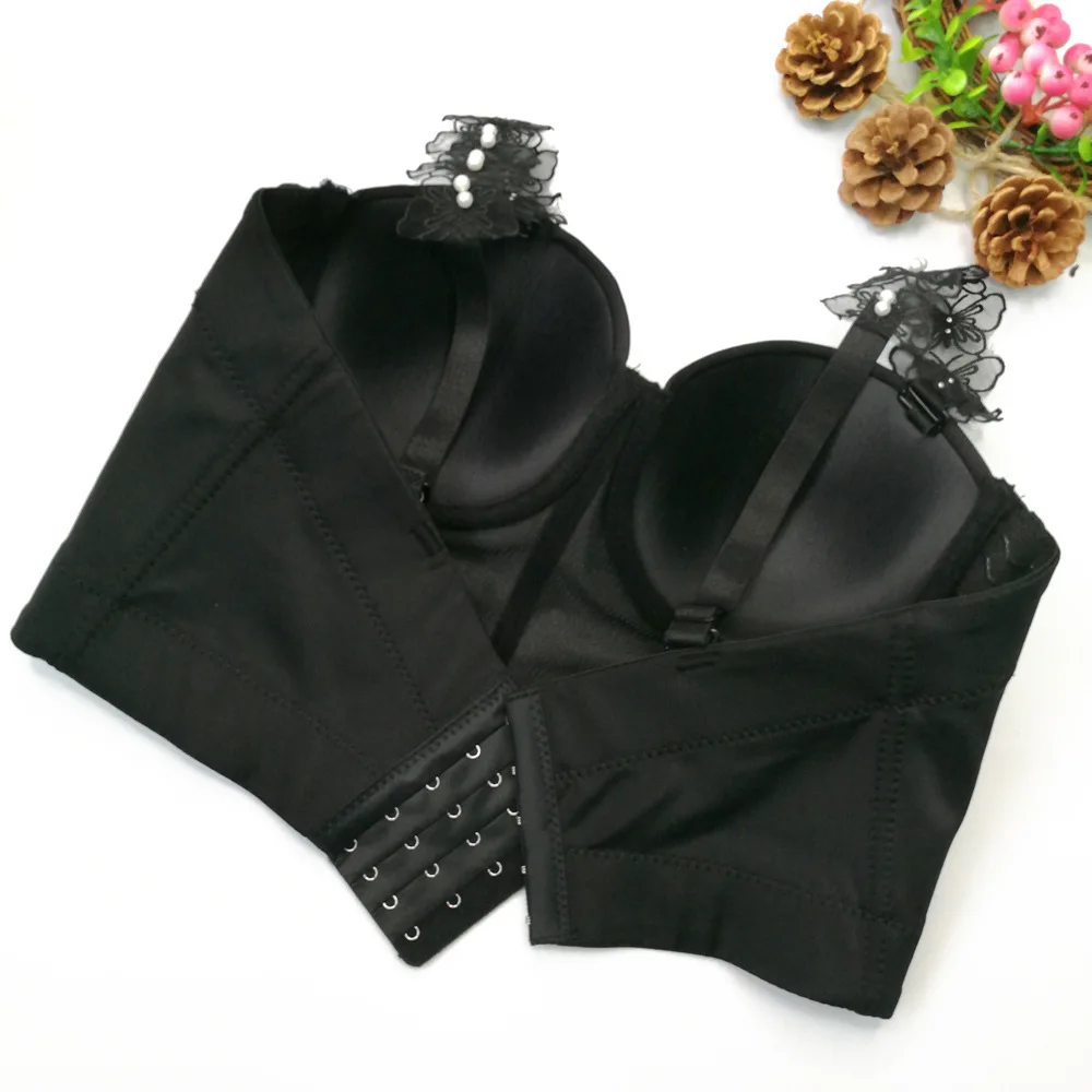 A1060 New Fashion Lace Camisole Fish Bone Ladies Bow Sexy Women Wholesale Corset Overbust Bustier Crop Tops