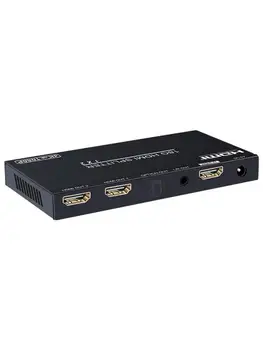

4K 1x2 HDMI Splitter 1 Port to 2 HDMI Display Duplicator USB Powered One 1 Input to 2 Outputs Splitter