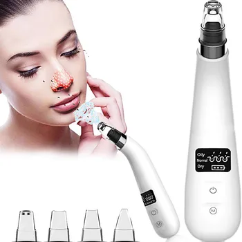 

Electric Nose Blackhead Remove Machine Vacuum Suction Acne Pimple Removal Beauty Facial Care Tool Face Deep Pore Cleaner Skin