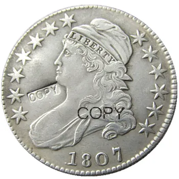 

US 1807 Capped Bust Half Dollar Silver Plated Copy Coin