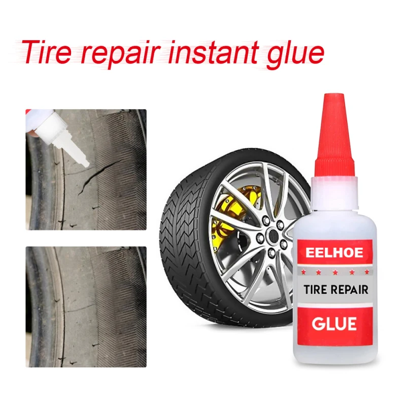 2PCS 30ml/50ml Bicycle Tyre Fix Glue Tire Tyre Rubber Patch Sealant