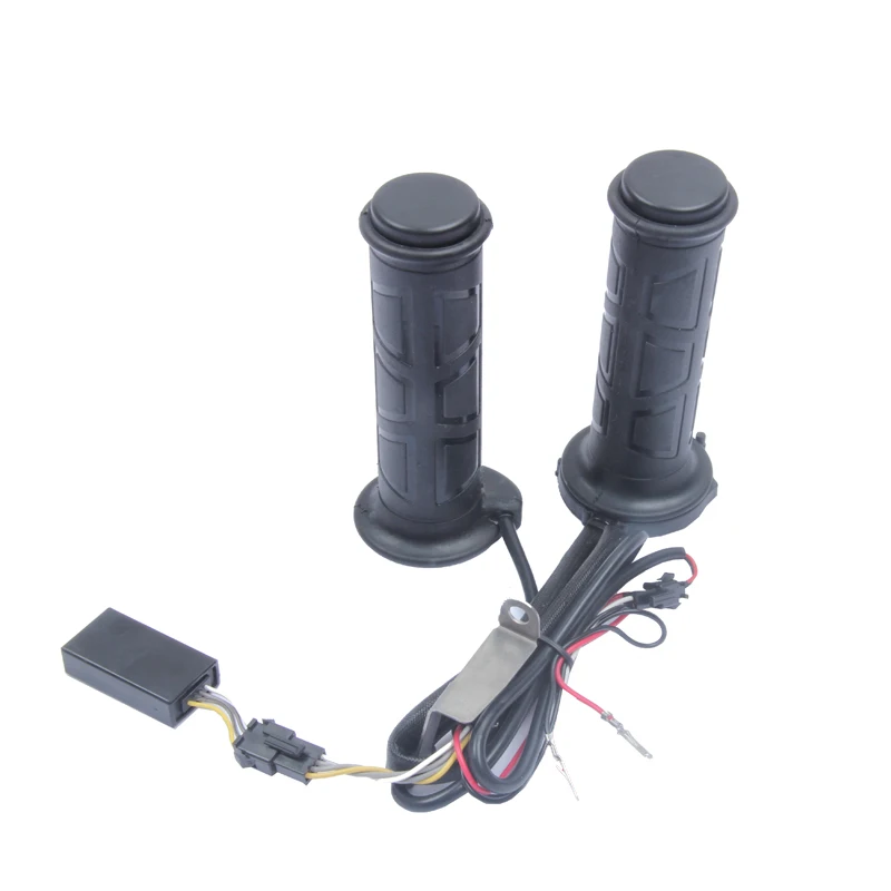 Atv Handlebar Black 7/8" Electric Hot Heated Grips Handle Warmer