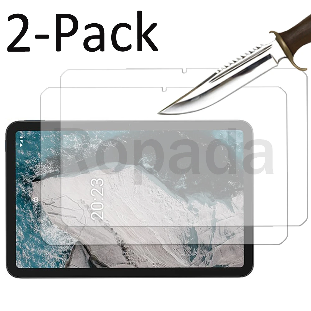 2PCS Glass screen protector for Nokia T20 2021 new 10.4'' tablet tempered glass protective film tablet stand for bed
