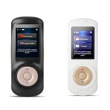 

Instant Voice Language Translator Device,Smart Two Way WiFi 2.4inch Touch-Sn Portable Translation for Learning Travel Busine