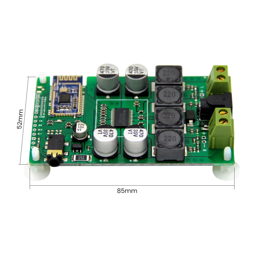 AIYIMA TPA3118 Bluetooth усилитель аудио Плата 2x30 Вт стерео усилитель 2,0 Усилитель мощности Aux поддержка последовательного порта изменение имени пароль