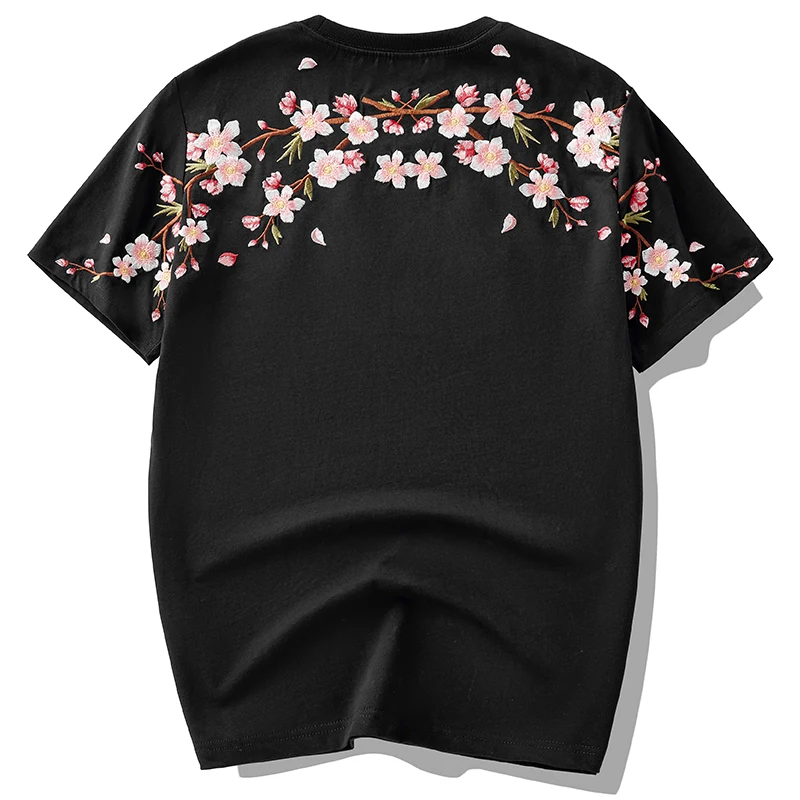 Hip Hop Shirt Men Women Harajuku | Men's Cotton Flower Shirt