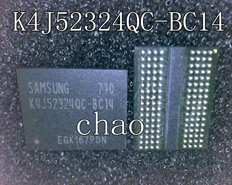 5 шт./лот K4J52324QC-BC20 K4J52324QC-BC14 K4J52324QC-BC12