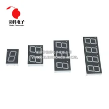 1pc da 0.56 pollici display A LED 7 Segmenti 1 Bit/2 Bit/3 Bit/4 Bit Cifre tubo Rosso, Catodo Comune/Anodo Digitale 0.56 pollici a led 7 segmenti