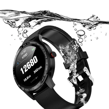 

Full Circle Screen Bluetooth Heart Rate Meter Step USB Charging Smart Watch