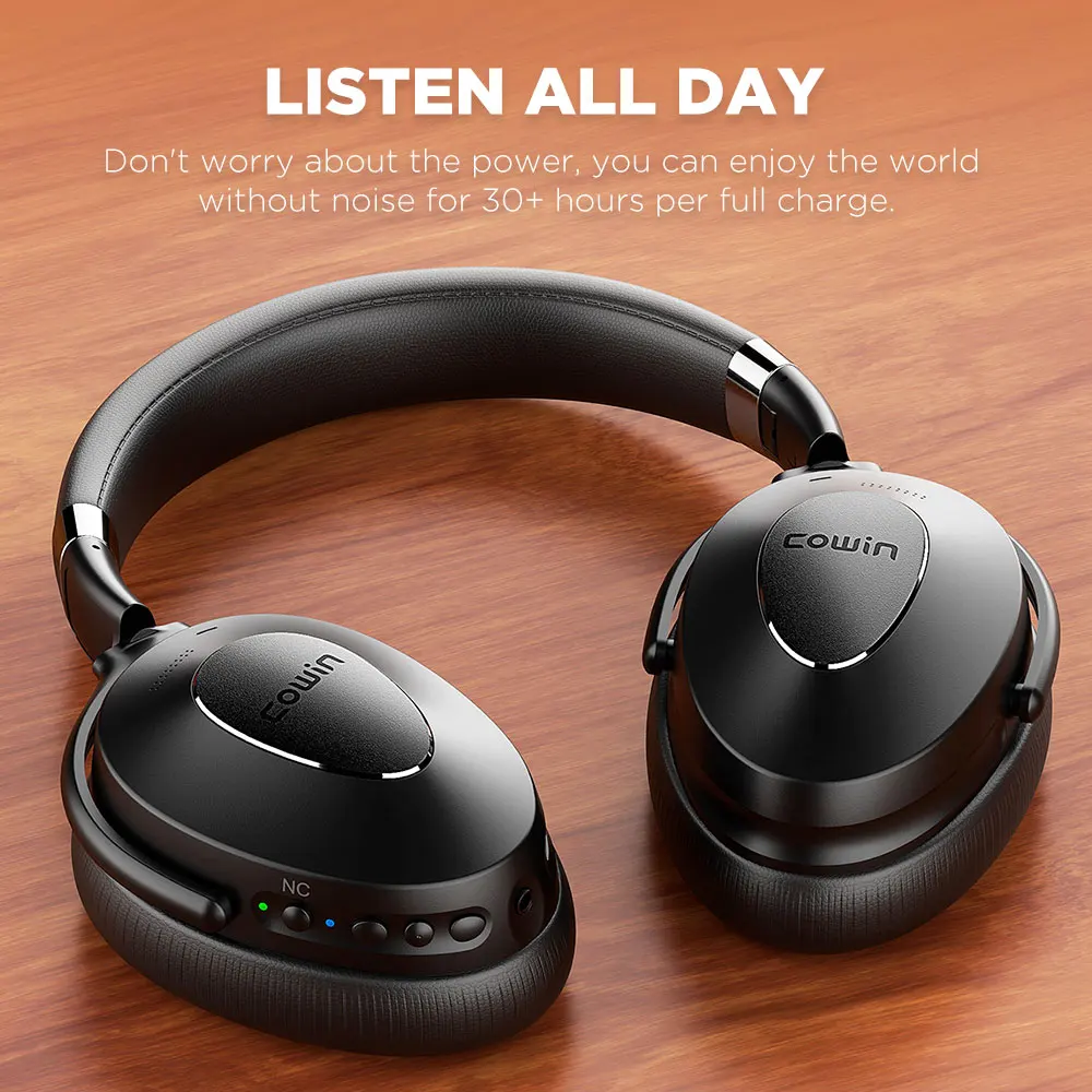 COWIN ANC SE8 наушники с активным шумоподавлением Bluetooth беспроводная гарнитура