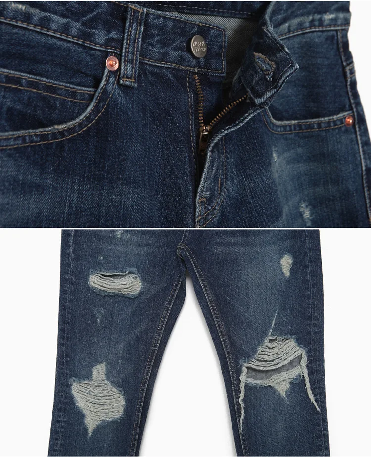 Jeans for Women Plus Size Fat mm 100kg Loose Holes Ripped Denim Harem Ankle-Length Pants Jeans Woman 2020