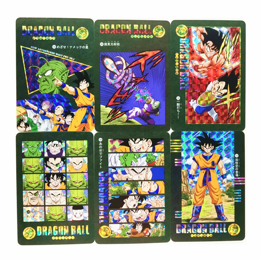 54 Pz/Set Super Saiyan Dragon Ball Z Burnoose Position No.3 Heroes Battle Card Ultra Instinct Goku Vegeta Game Collection Cards
