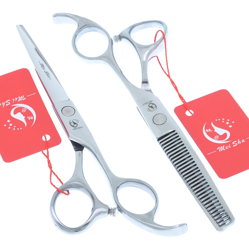 

Meisha 6 inch Japanese Steel Hair Scissors Barbershop Hairdressing Cutting Thinning Shears Salon Styling Haircut Tools A0170A