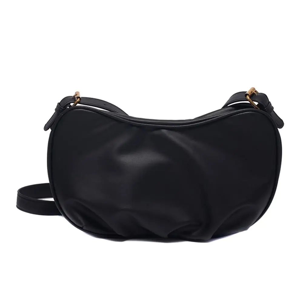 Новинка, модная однотонная кожаная сумка на плечо, повседневная, дикая, простая сумка-мессенджер, роскошные сумки, женские сумки, дизайнерские/е