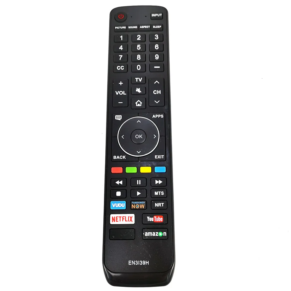 

NEW Replacement EN3I39H For HISENSE SMART TV Remote Control with NETFLIX YouTube Fernbedienung