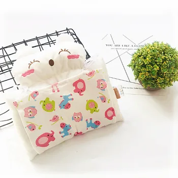 

0-1 Years Old Baby Lovely Neck Protection Bedding Pillow Toddler Newborn Baby Cartoon Prints Soft Pillow Head Shaping Pillow
