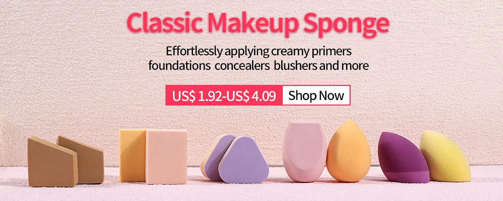 Bethy Beauty 2PCS Goat Hair Eyeshadow Smudge Brush Tapered Crease Blending Brush Powder Cosmetic Kit