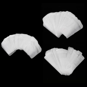 

50xWhite Plastic Self Seal Adhesive Packaging Bags Poly Pouch with Hang Hole