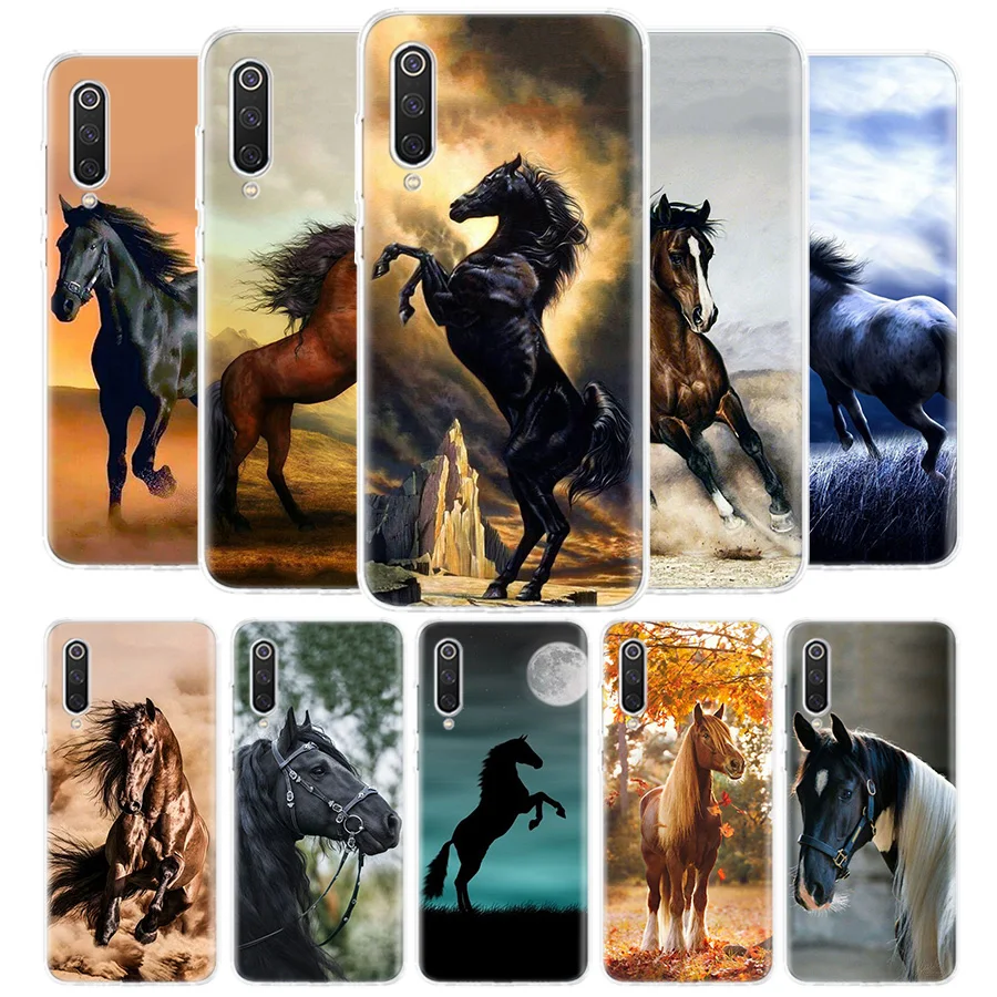 Чехол серии Horse для телефона Xiaomi Redmi Note 9S 10S 11 10 9 8 Pro 8T 7 9A 9C 9T 11T 11S 7A 8A 5 роскошный