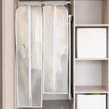 

Wardrobe dustproof bag clothing dustproof cover dustproof cover suit down clothing bag clothing dustproof hanging bag