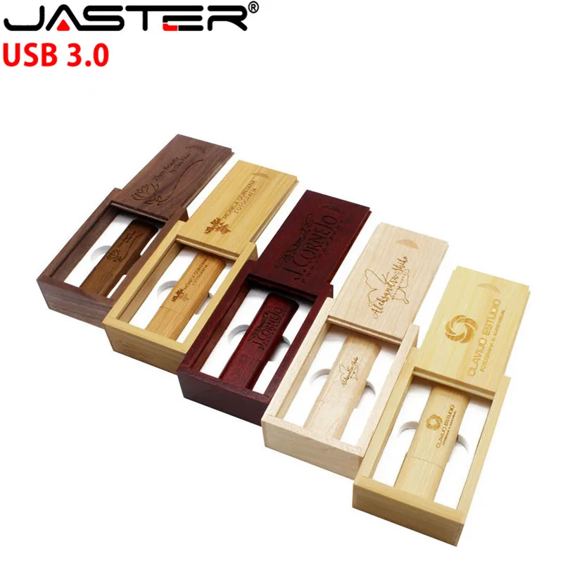 USB-флеш-накопитель JASTER деревянный 4/8/16/32/64 ГБ 5 шт. | Компьютеры и офис
