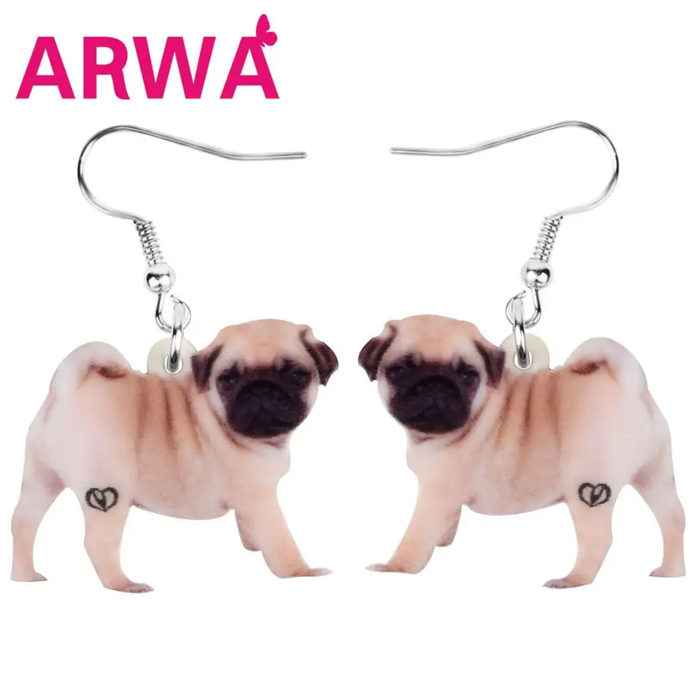 Акриловые Коричневые искусственные животные ARWA милые украшения в виде животных