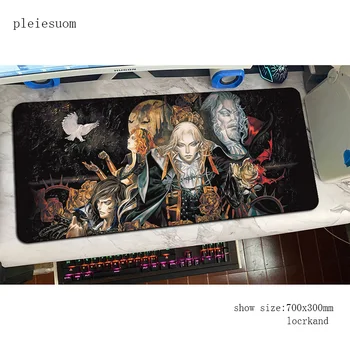 

Castlevania mousepad gamer 700x300mm Beautiful gaming mouse pad Birthday notebook pc accessories laptop padmouse ergonomic mat