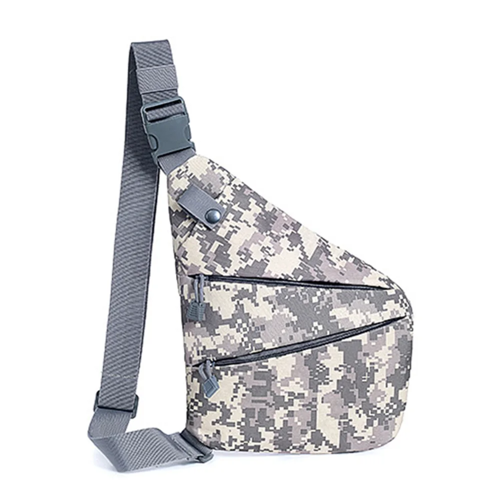 left shoulder ACU Мужская сумка для хранения через плечо с защитой от взлома, сумка через плечо, спортивная сумка ALS88 - Цвет: left shoulder ACU