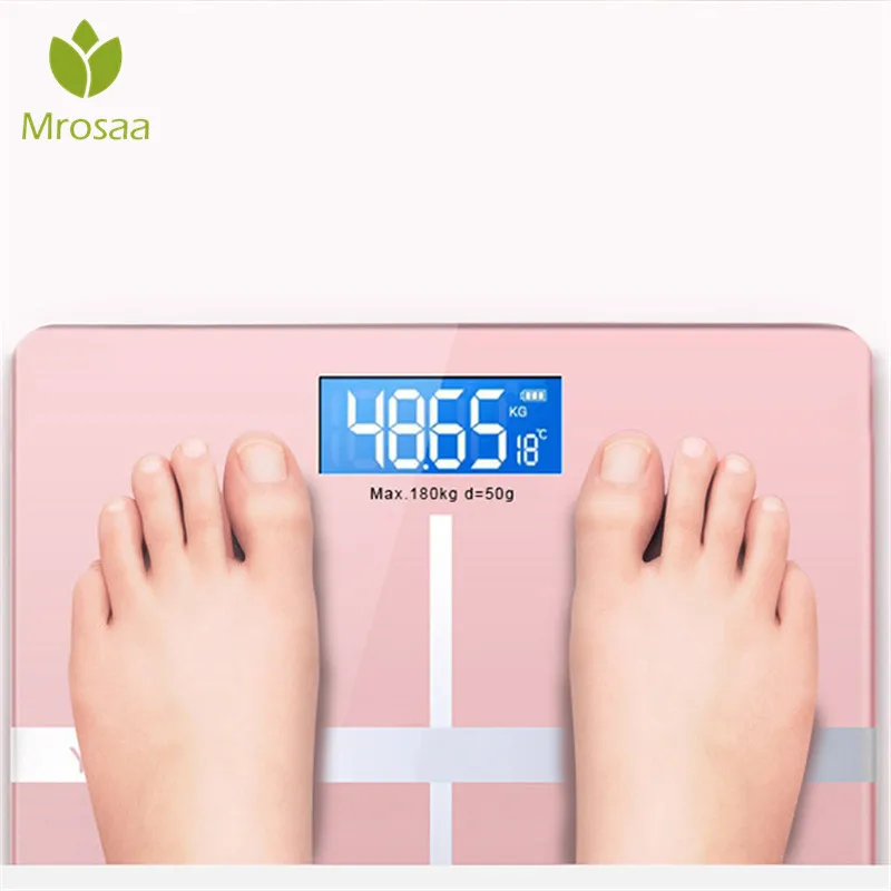 Pаспродажа Bluetooth весы напольные весы Умные Электронные с подсветкой дисплей светодиодный цифровой вес тела весы Ванная комната баланс BMI