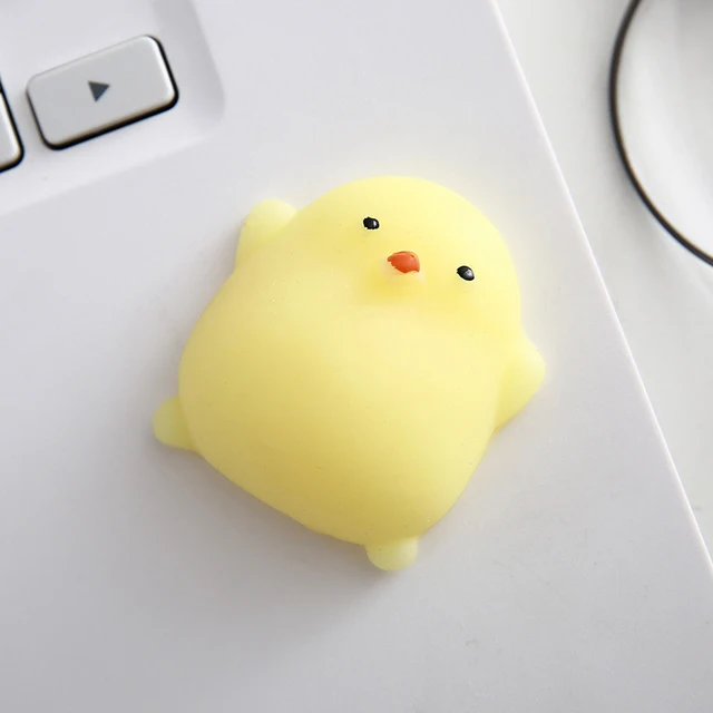 Mini Spongy Squishy Mochi Kawaii Soft Popit Cute Cartoon Animal Sensory Fidget Toys Anti Stress Healing for Autism/ADHD Fun Gift 5